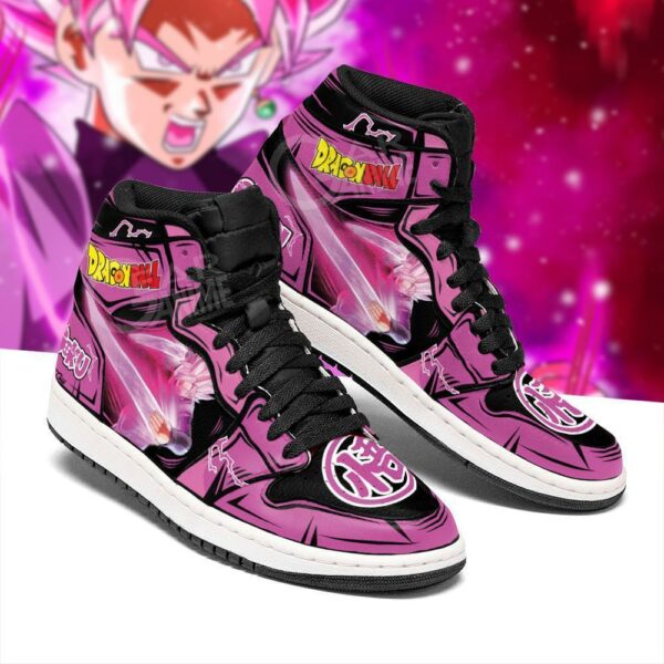 Goku Black Rose Sneakers Dragon Ball Anime Shoes Fan MN05 2