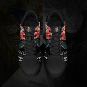 Goku Black Rose Skate Shoes Dragon Ball Anime Custom Shoes PN09 5