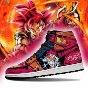 Goku God Sneakers Dragon Ball Anime Shoes Fan MN05 5