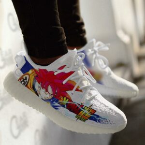 Goku God Super Saiyan Shoes Dragon Ball Super Custom Anime Sneakers TT10 6