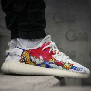 Goku God Super Saiyan Shoes Dragon Ball Super Custom Anime Sneakers TT10 7