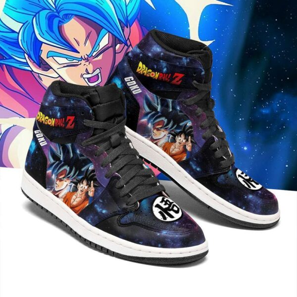 Goku Sneakers Galaxy Dragon Ball Z Shoes Anime Fan PT04 2