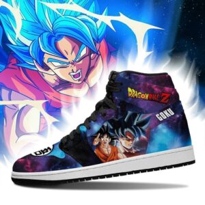 Goku Sneakers Galaxy Dragon Ball Z Shoes Anime Fan PT04 5