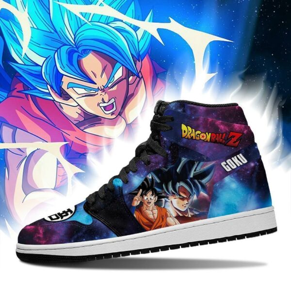 Goku Sneakers Galaxy Dragon Ball Z Shoes Anime Fan PT04 3