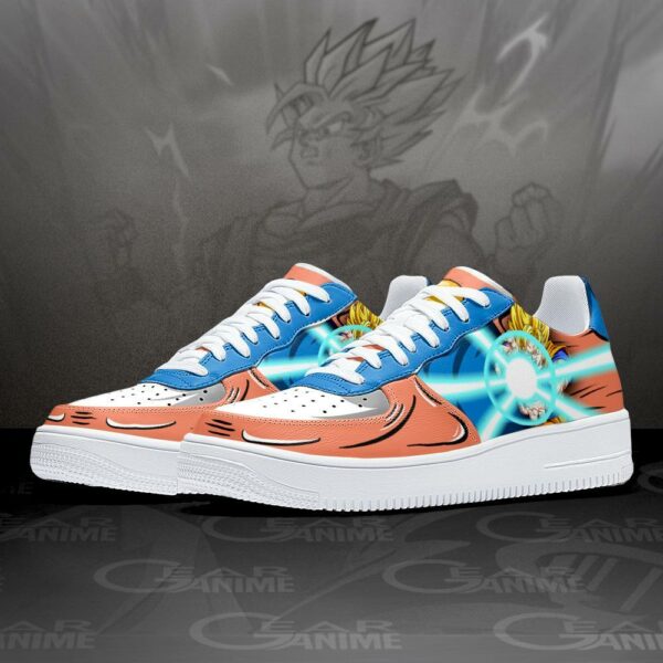 Goku Kamehameha Air Sneakers Custom Dragon Ball Anime Shoes 2