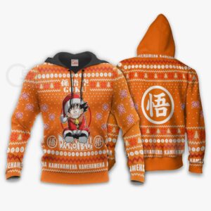 Goku Kid Ugly Christmas Sweater Dragon Ball Anime Xmas Gift VA10 8