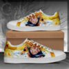 Goku Super Saiyan 3 Skate Shoes Dragon Ball Anime Custom Shoes PN09 9