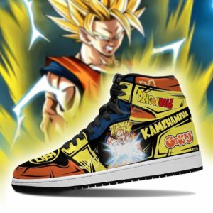 Goku Super Saiyan Sneakers Dragon Ball Anime Shoes Fan MN05 5