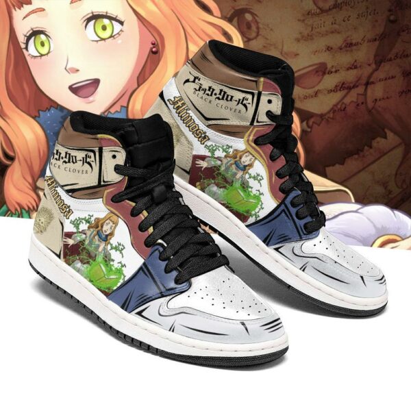 Golden Dawn Mimosa Vermillion Sneakers Black Clover Anime Shoes 1