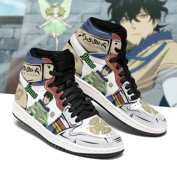 Golden Dawn Yuno Sneakers Black Clover Anime Shoes 1