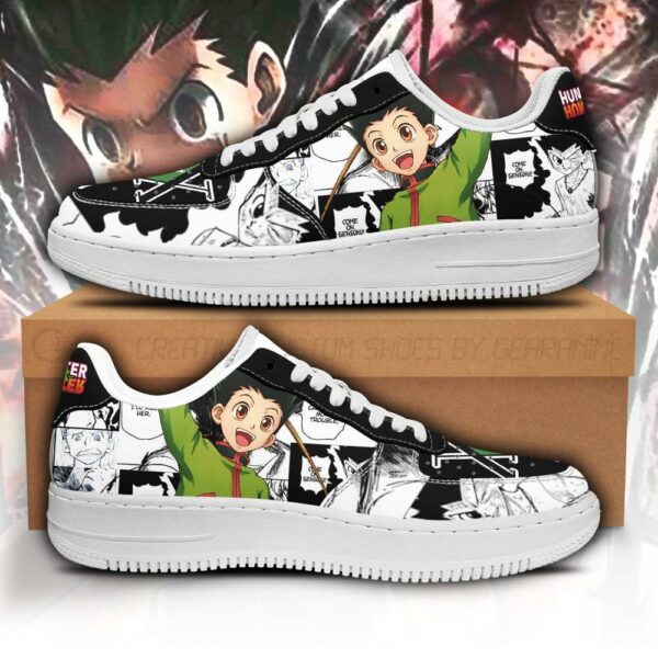 Gon Sneakers Custom Hunter X Hunter Anime Shoes Fan PT05 1