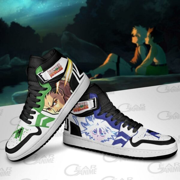 Gon and Killua Sneakers Hunter X Hunter Anime Custom Shoes 5