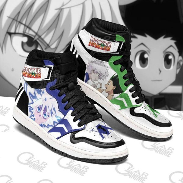 Gon and Killua Sneakers Hunter X Hunter Anime Custom Shoes 1