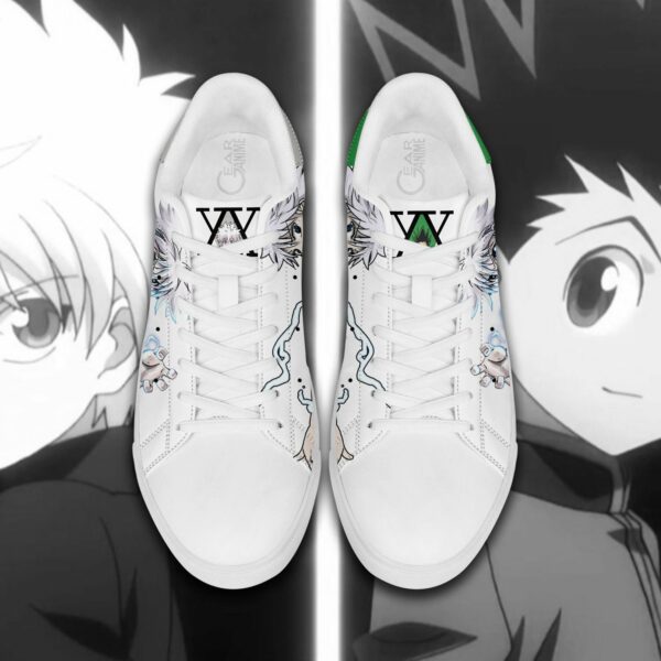 Gon and Killua Skate Shoes Custom Anime Hunter x Hunter Shoes 4