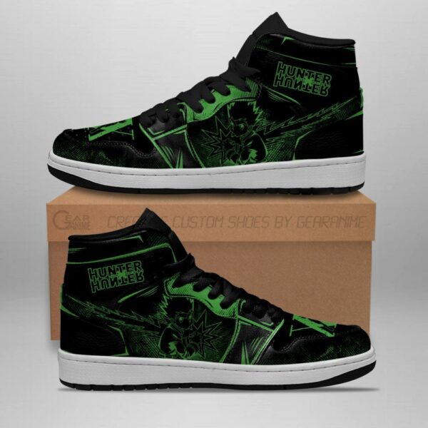 Gon Freecss Hunter X Hunter Sneakers Dark HxH Anime Shoes 1