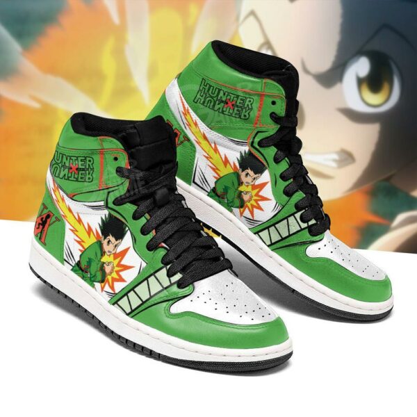 Gon Freecss Hunter X Hunter Sneakers HxH Anime Shoes 2