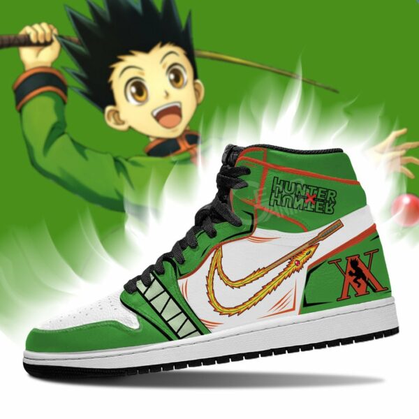 Gon Freecss Hunter X Hunter Sneakers Power HxH Anime Shoes 3