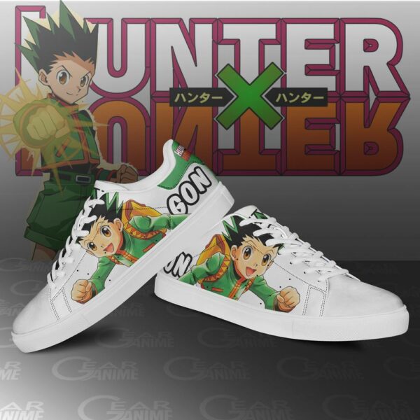 HxH Gon Skate Shoes Hunter X Hunter Anime Shoes PN11 3