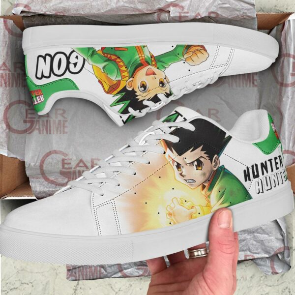 HxH Gon Skate Shoes Hunter X Hunter Anime Shoes PN11 2