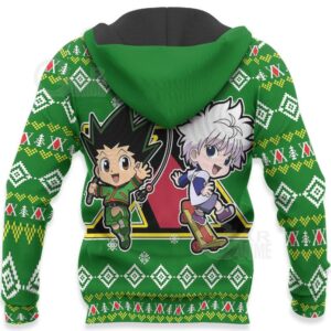 Gon & Killua HxH Ugly Christmas Sweater Hunter X Hunter Anime Xmas 10