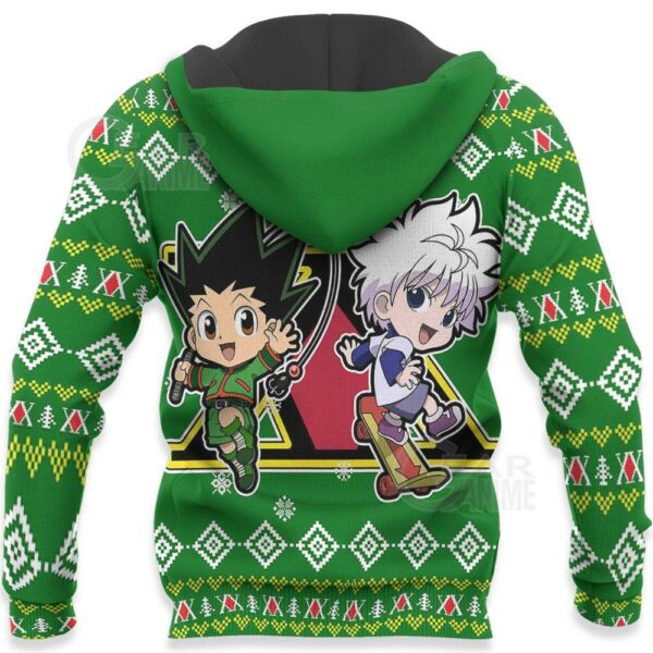 Gon & Killua HxH Ugly Christmas Sweater Hunter X Hunter Anime Xmas 5