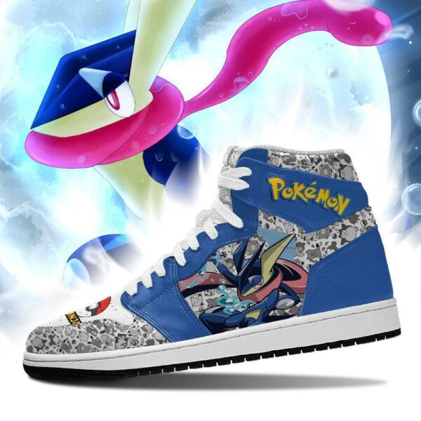 Greninja Sneakers Cute Pokemon Sneakers Fan PT04 3