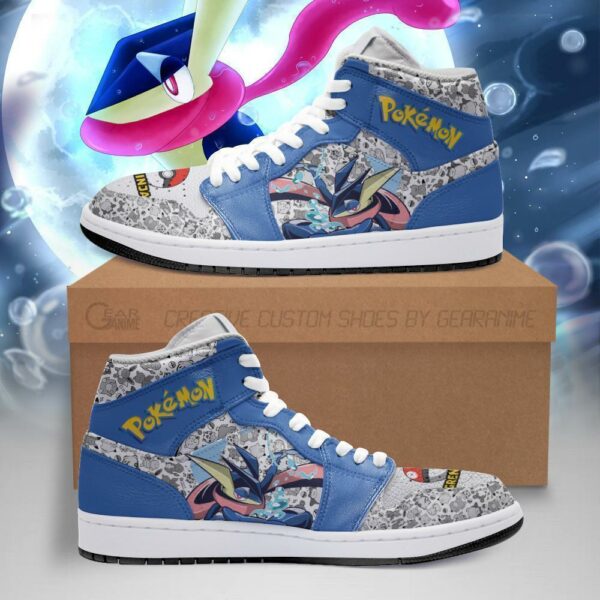 Greninja Sneakers Cute Pokemon Sneakers Fan PT04 1