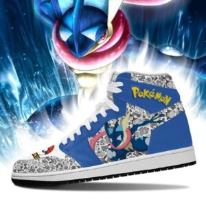 Greninja Sneakers Pokemon Sneakers Game Fan Gift Idea PT06 5