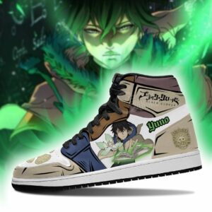 Grimore Yuno Sneakers Black Clover Anime Shoes 6