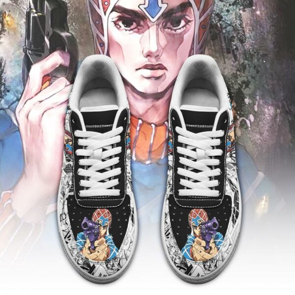 Guido Mista Sneakers Manga Style JoJo's Anime Shoes Fan Gift PT06 2