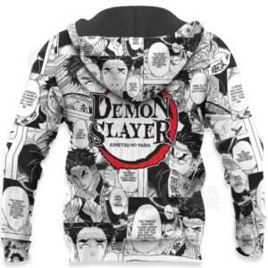 Demon Slayer Gyomei Himejima Hoodie Anime Mix Manga KNY Shirt 14