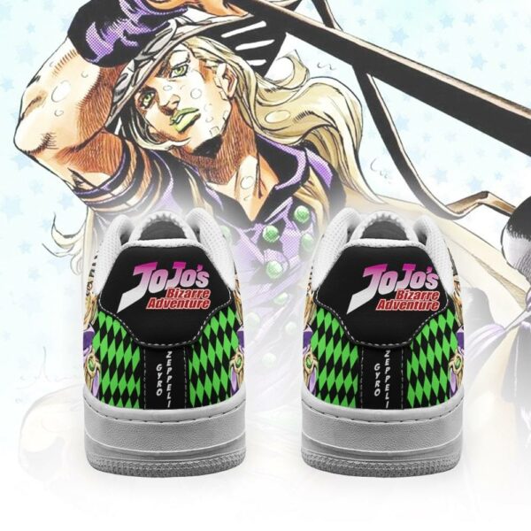 Gyro Zeppeli Sneakers Custom JoJo's Anime Shoes Fan Gift Idea PT06 3