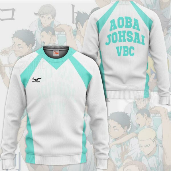 Haikyuu Aoba Johsai High Shirt Costume Anime Hoodie Sweater 2