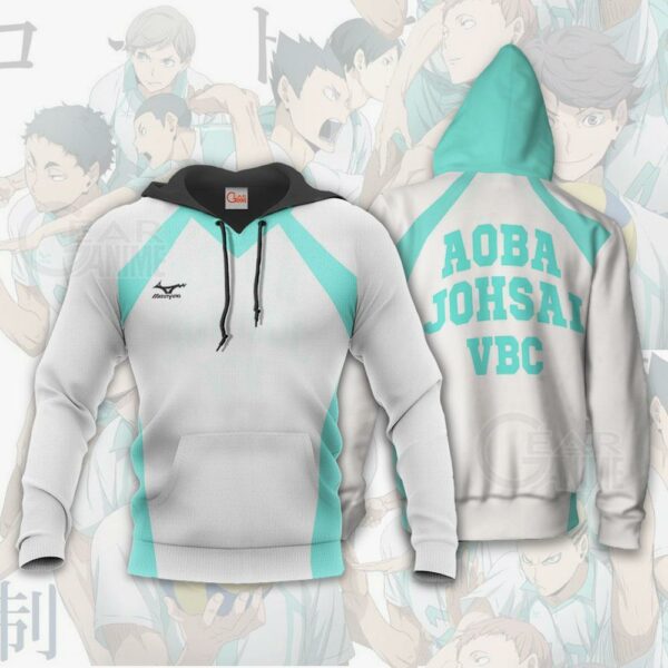 Haikyuu Aoba Johsai High Shirt Costume Anime Hoodie Sweater 4