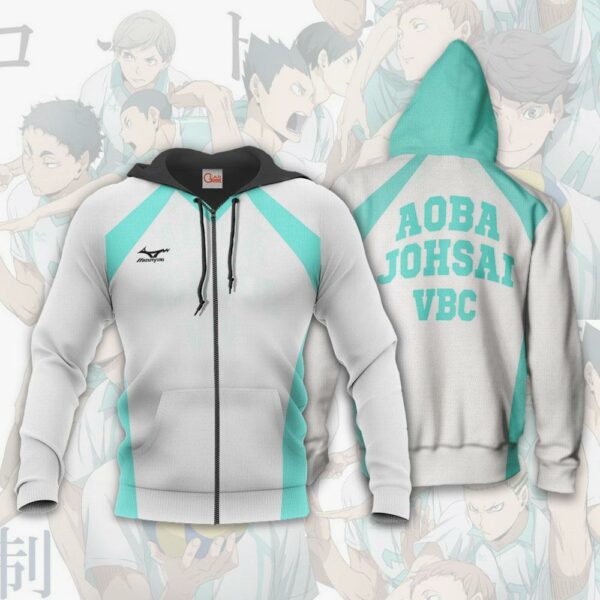 Haikyuu Aoba Johsai High Shirt Costume Anime Hoodie Sweater 1