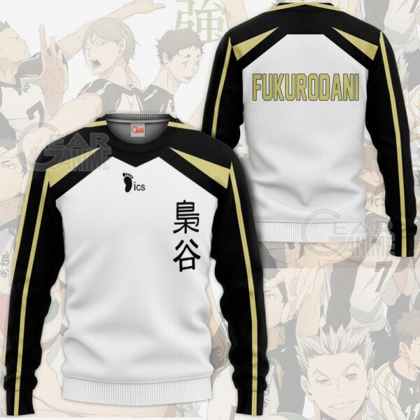 Haikyuu Fukurodani Academy Shirt Costume Anime Hoodie Sweater 2