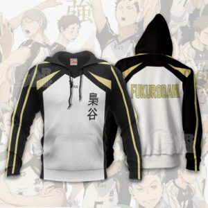 Haikyuu Fukurodani Academy Shirt Costume Anime Hoodie Sweater 11