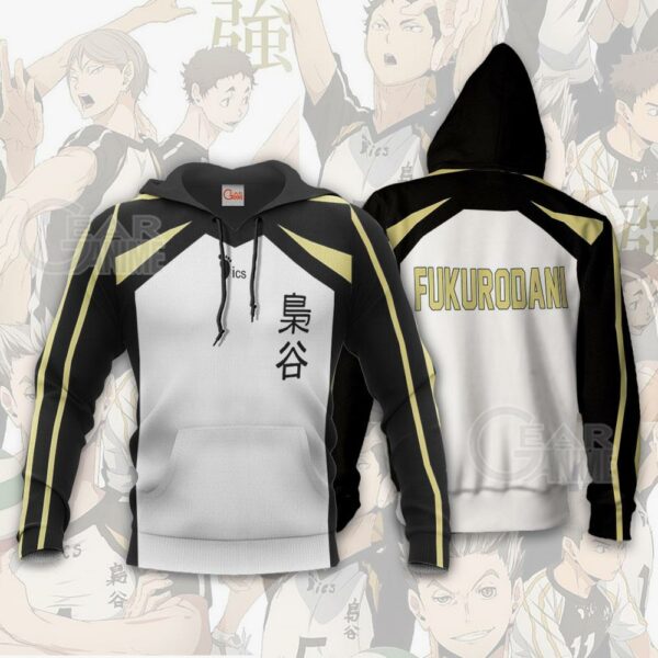 Haikyuu Fukurodani Academy Shirt Costume Anime Hoodie Sweater 4