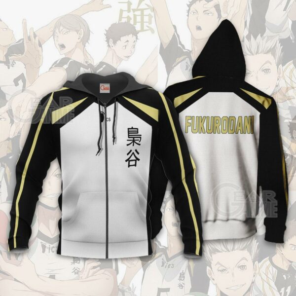 Haikyuu Fukurodani Academy Shirt Costume Anime Hoodie Sweater 1