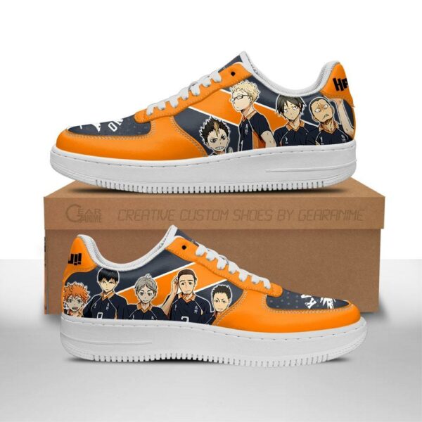 Haikyuu Karasuno Sneakers Team Haikyuu Anime Shoes 1