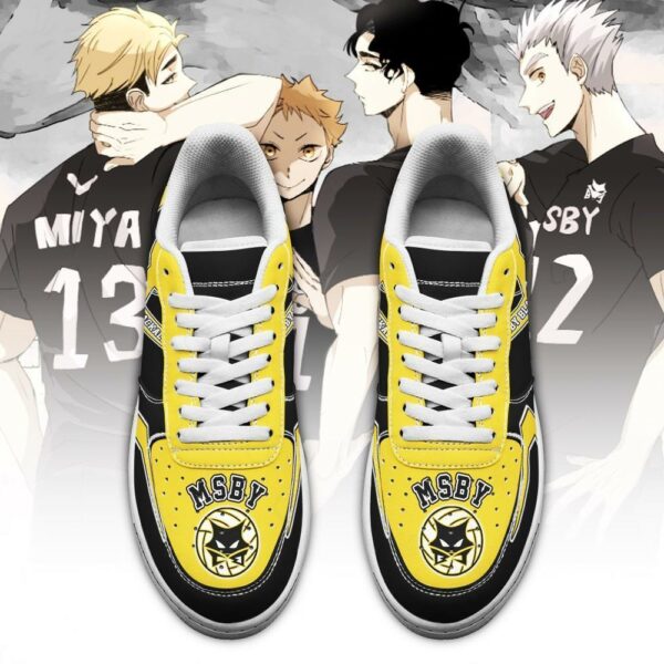 Haikyuu MSBY Black Jackals Sneakers Uniform Haikyuu Anime Shoes 2