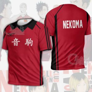 Haikyuu Nekoma High Shirt Costume Anime Hoodie Sweater 9