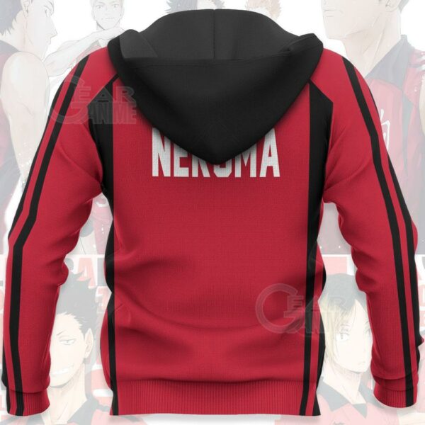 Haikyuu Nekoma High Shirt Costume Anime Hoodie Sweater 7