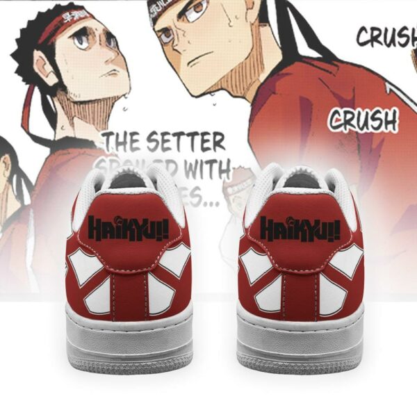 Haikyuu Sarukawa Tech High Sneakers Uniform Haikyuu Anime Shoes 3