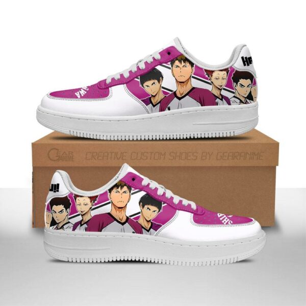 Haikyuu Shiratorizawa Academy Sneakers Team Haikyuu Anime Shoes 1