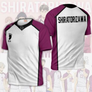 Haikyuu Shiratorizawa Academy Shirt Costume Anime Hoodie Sweater 10