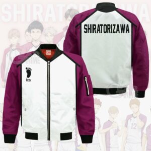 Haikyuu Shiratorizawa Academy Shirt Costume Anime Hoodie Sweater 12