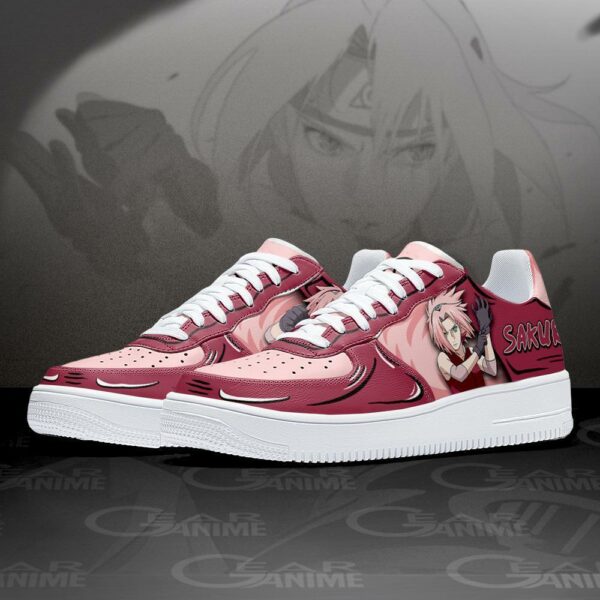 Haruno Sakura Air Sneakers Custom Naruto Anime Shoes For Fan 2