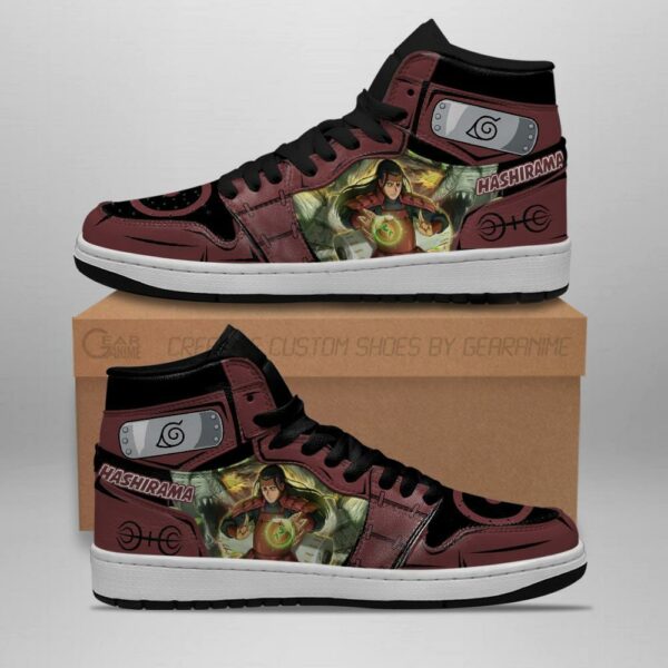 Hashirama Senju Sneakers Jutsu Naruto Anime Sneakers 2