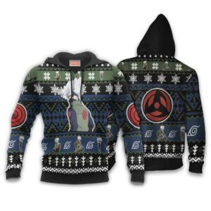 Hatake Kakashi Ugly Christmas Sweater Custom Naruto Xmas Gifts Idea 7